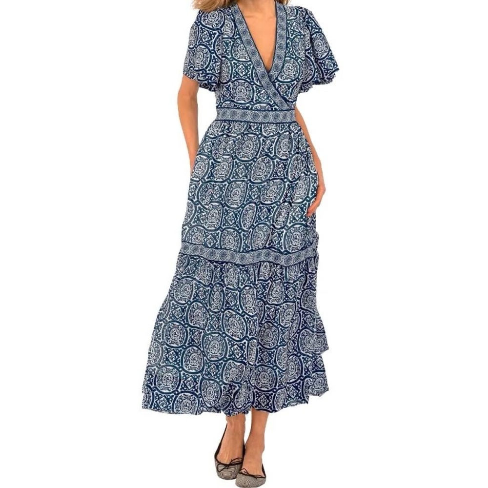 Gretchen Scott Le Marais Maxi Dress in Sultan's‎ Dining Room Size Medium